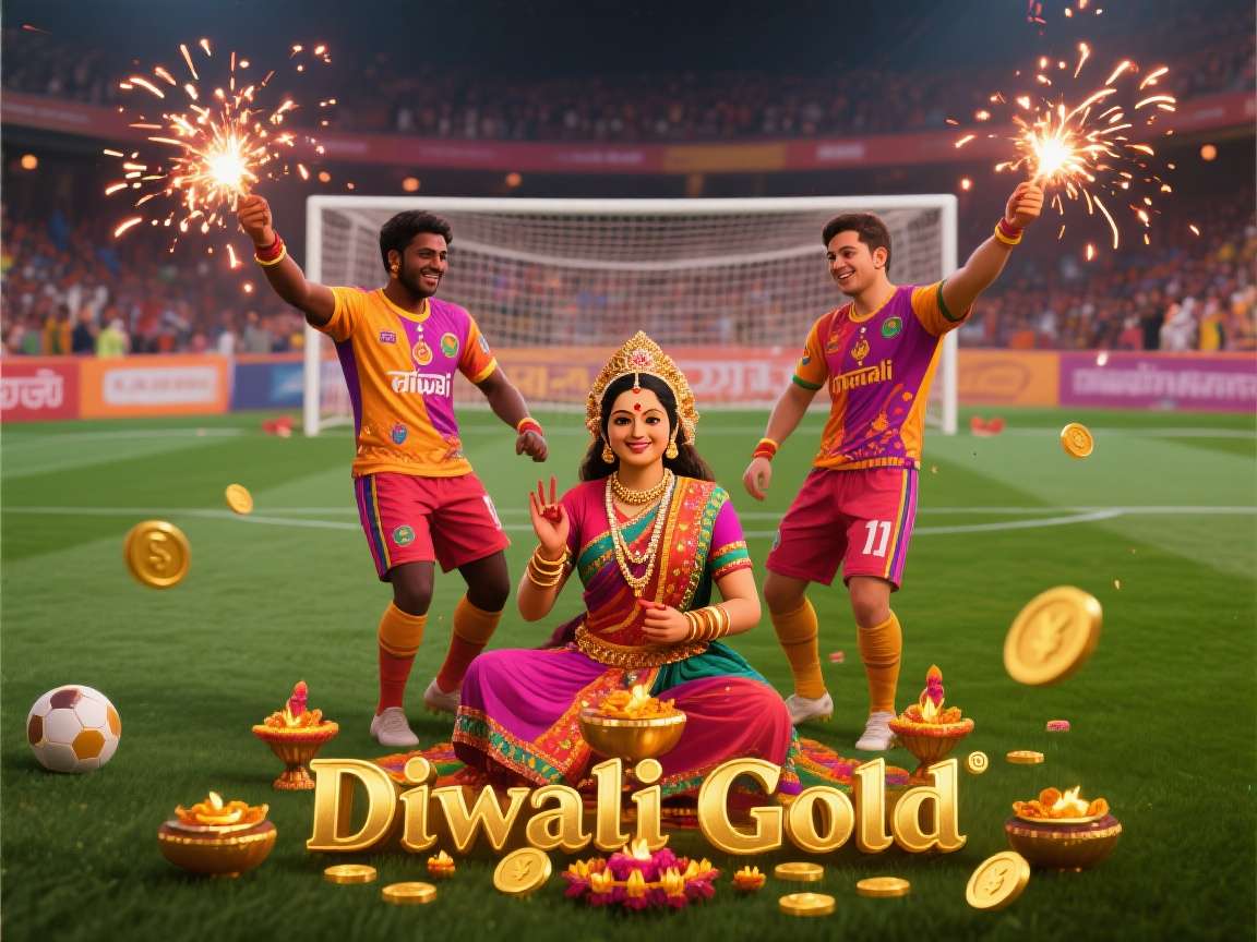 Indo Handball Heroes Diwali Event Indo Handball Heroes Diwali event poster with players in traditional attire