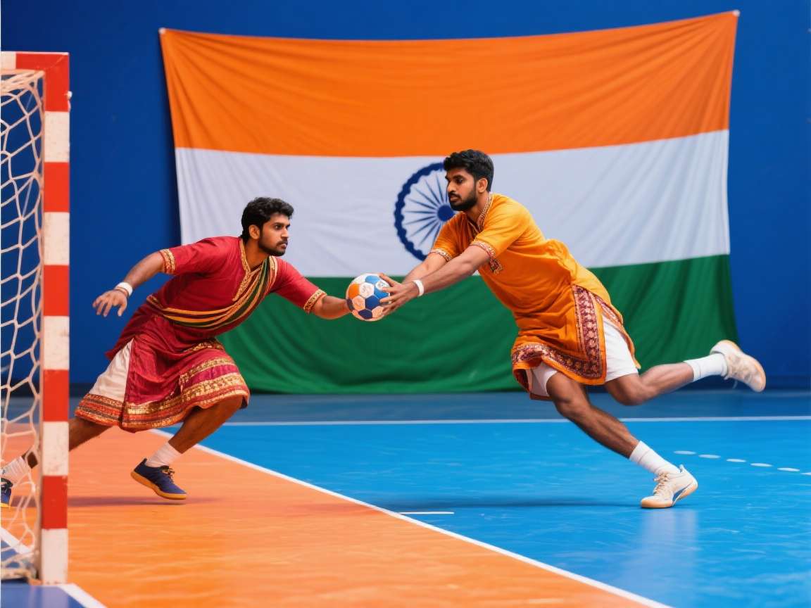 Indo Handball Heroes Strategy Guide Indo Handball Heroes strategy guide showing Indian player tactics